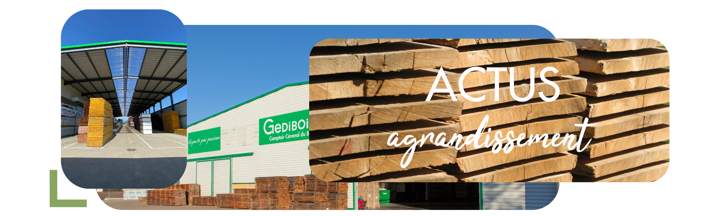 ACTUALITE : Installation de nouveaux racks à Alès et agrandissement de notre plateforme logistique de Cardet